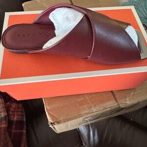 Katy Perry Collections Burgundy Sandals